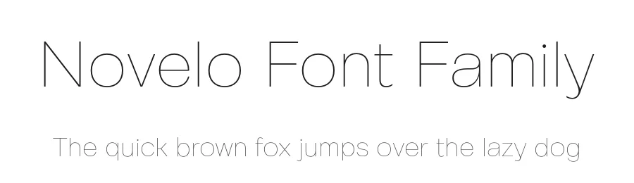 Novelo Font Family by AcidType β Decorative Font