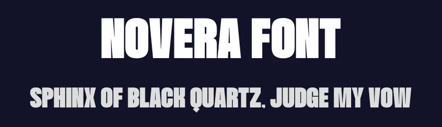 Novera Font by Funtype — Decorative Font — thumbnail 2