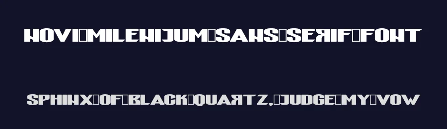 Novi Milenijum Sans Serif Font by digihize — Sans Serif Font — thumbnail 2