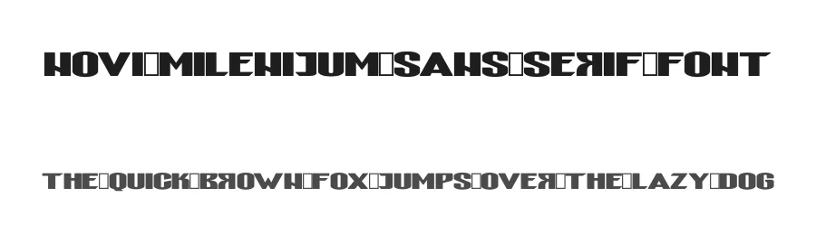Novi Milenijum Sans Serif Font by digihize — Sans Serif Font