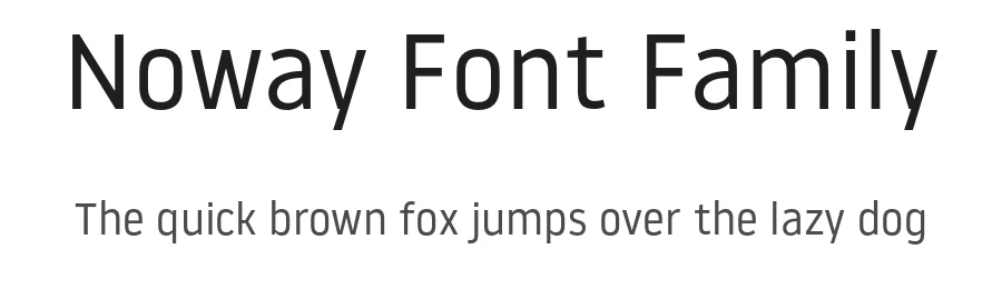 Noway Font Family by atipo — Sans Serif Font