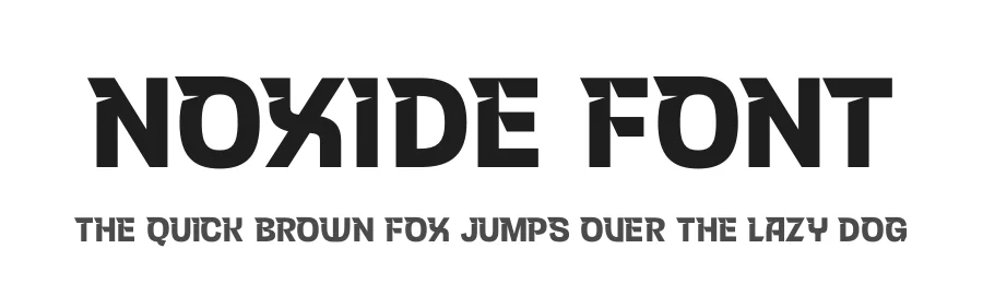 Noxide Font by timelesstype.co — Display Font