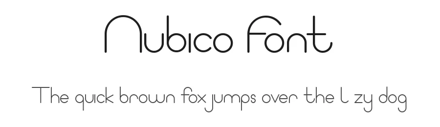 Nubico Font by Fontliner — Display Font