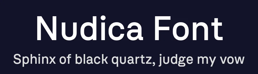 Nudica Font by atipo — Sans Serif Font — thumbnail 2