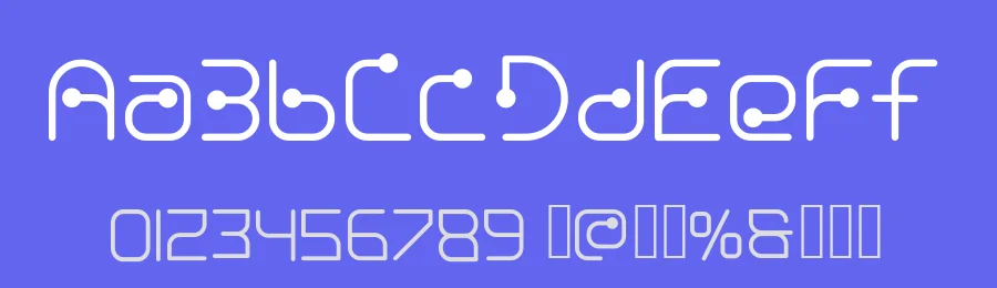 Nuixyber Font by ffeeaarr — Display Font — thumbnail 3