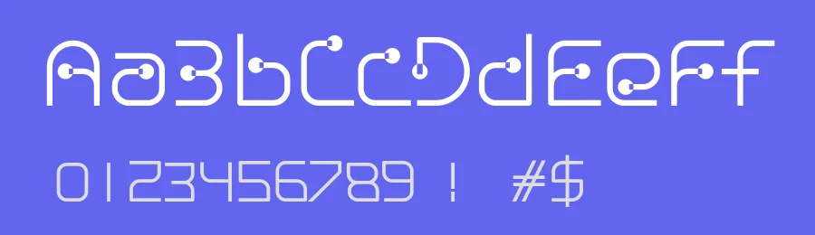 Nuixyber Inno Convert Font by ffeeaarr — Decorative Font — thumbnail 3