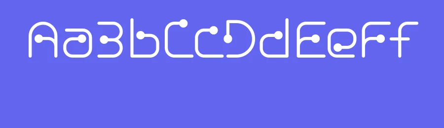 Nuixyber Pro Font by ffeeaarr — Display Font — thumbnail 3