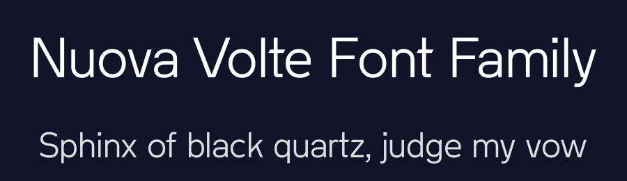 Nuova Volte Font Family by Hanken Design Co. — Sans Serif Font — thumbnail 2