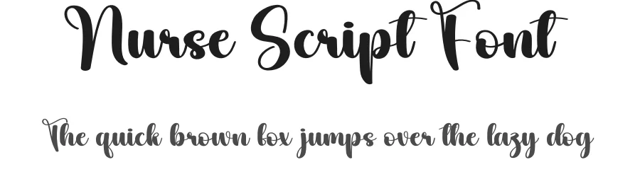 Nurse Script Font by andikastudio — Script Handwritten Font