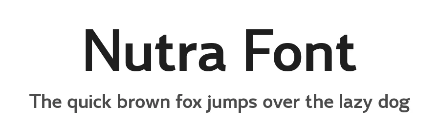 Nutra Font by BarakaType — Sans Serif Font