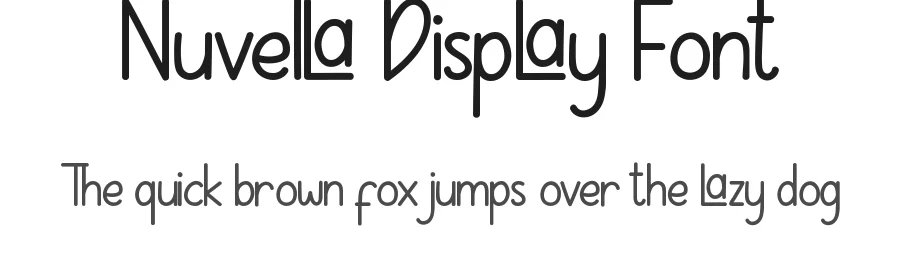 Nuvella Display Font by edricstudio — Display Font