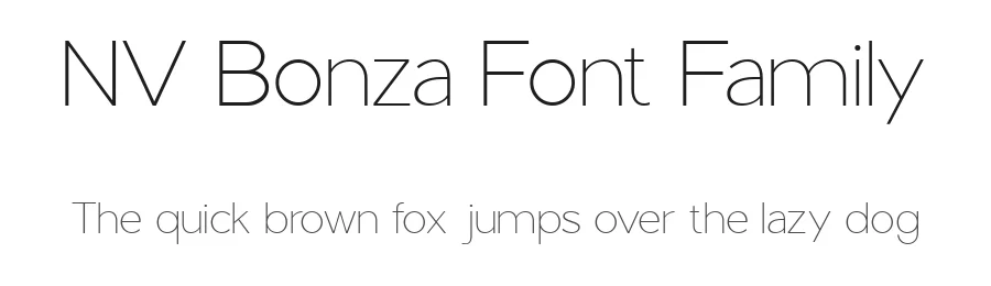 NV Bonza Font Family by novaratype — Decorative Font