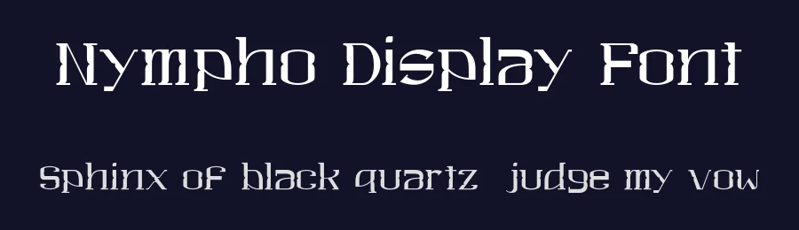 Nympho Display Font by Dharmas Studio — Decorative Font — thumbnail 2