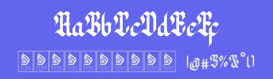 Nyx Arstaily Font by Denustudios — Blackletter Font — thumbnail 3