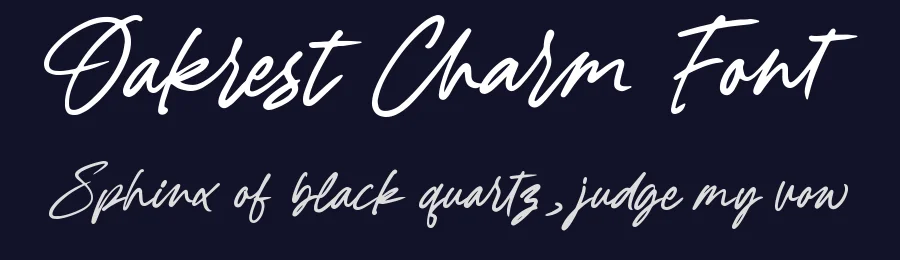 Oakrest Charm Font by letterenastudios — Serif Font — thumbnail 2