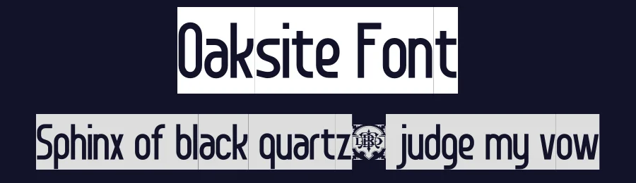 Oaksite Font by burntilldead — Display Font — thumbnail 2