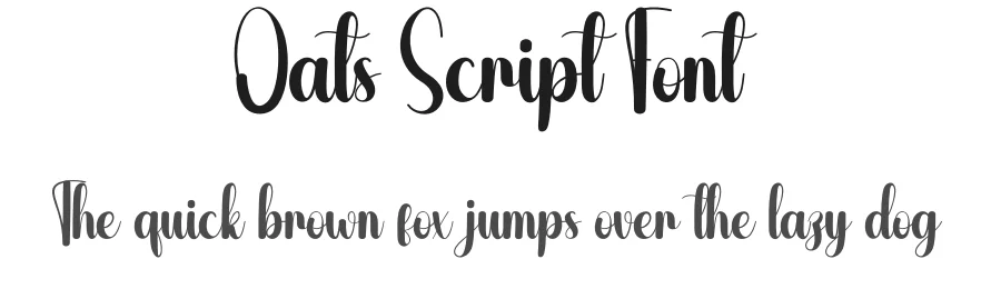 Oats Script Font by andikastudio — Script Handwritten Font