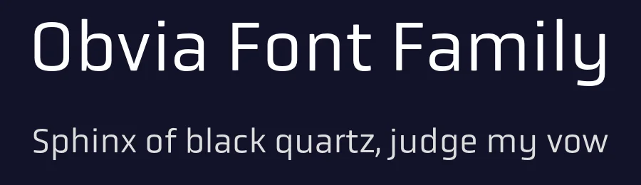 Obvia Font Family by Typefolio — Sans Serif Font — thumbnail 2