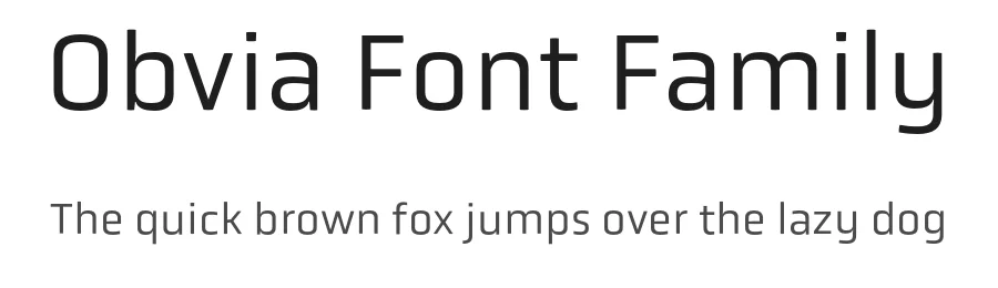Obvia Font Family by Typefolio — Sans Serif Font