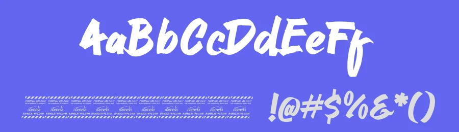 Ocean Brush Font by namelatype — Script Handwritten Font — thumbnail 3