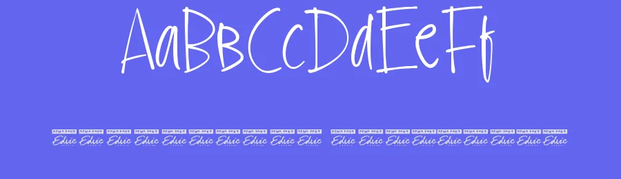 Oceano Fredie Font by edricstudio — Display Font — thumbnail 3