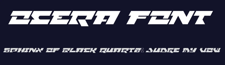 Ocera Font by Uncarving — Display Font — thumbnail 2