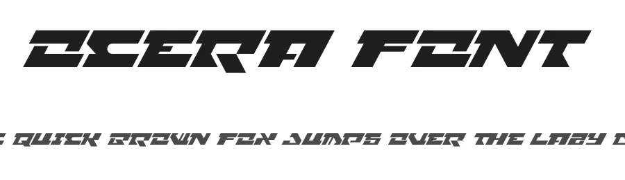Ocera Font by Uncarving โ Display Font