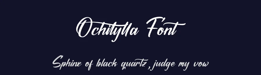 Ochitylla Font by letterenastudios — Script Handwritten Font — thumbnail 2