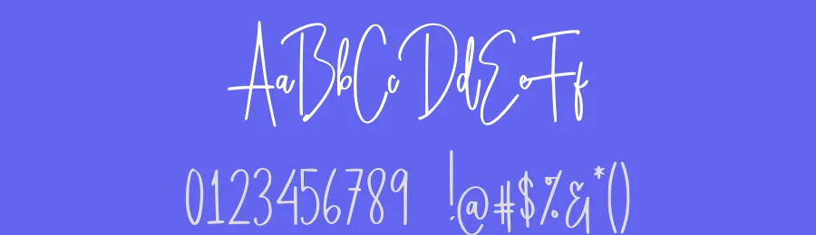 October Best Font by Abo Daniel — Script Handwritten Font — thumbnail 3