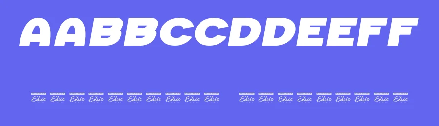 October Ride Font by edricstudio — Display Font — thumbnail 3