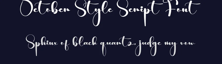 October Style Script Font by creativeletter — Script Handwritten Font — thumbnail 2