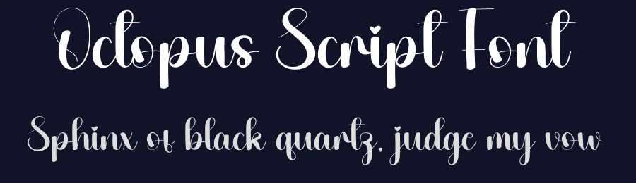 Octopus Script Font by andikastudio — Script Handwritten Font — thumbnail 2