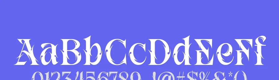 Ocular Doom Font by alit design — Blackletter Font — thumbnail 3