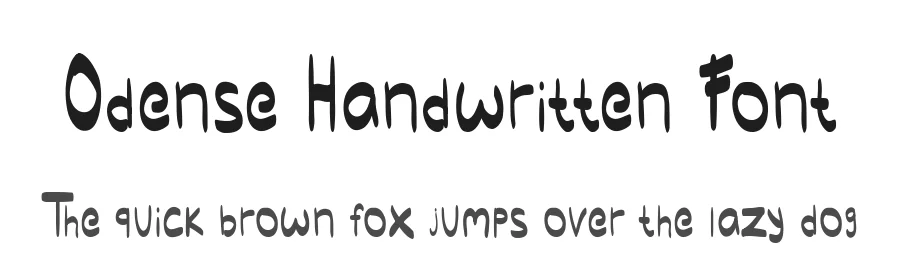Odense Handwritten Font by NirmalaGraphics β Script Handwritten Font
