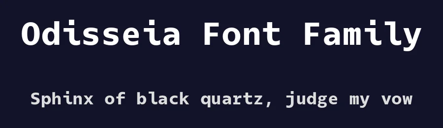Odisseia Font Family by Plau — Sans Serif Font — thumbnail 2