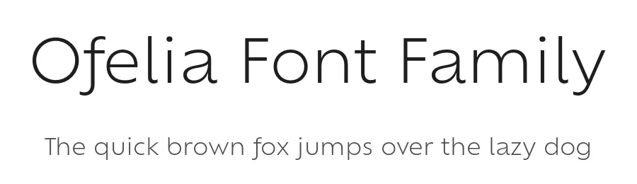 Ofelia Font Family by Blackletra — Sans Serif Font