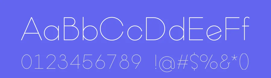 Offering Ultra Thin Font by 7NTypes — Sans Serif Font — thumbnail 3