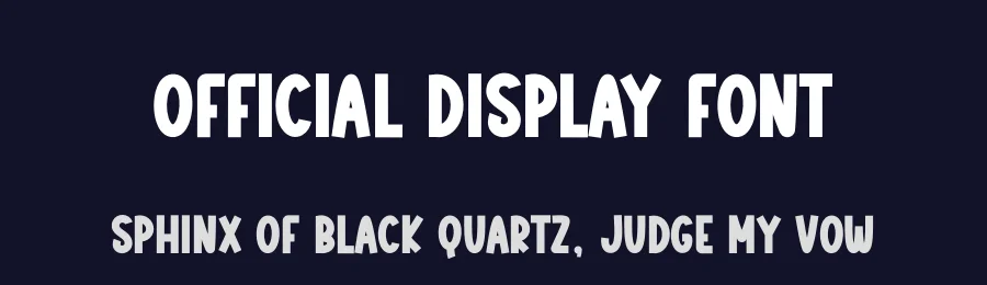 Official Display Font by creativeletter — Display Font — thumbnail 2