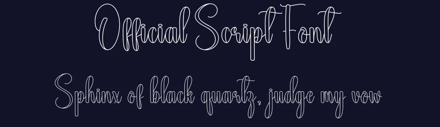 Official Script Font by andikastudio — Script Handwritten Font — thumbnail 2