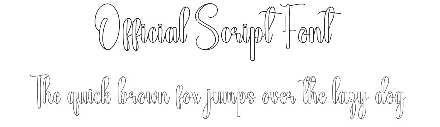 Official Script Font by andikastudio — Script Handwritten Font