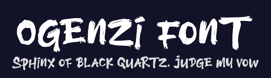 Ogenzi Font by Denustudios — Script Handwritten Font — thumbnail 2