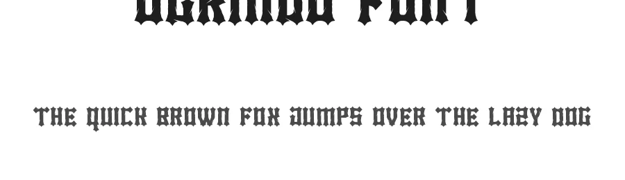 Ogrindo Font by noahtype — Blackletter Font