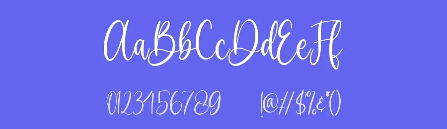 Ohmayblue Font by qwrtype — Script Handwritten Font — thumbnail 3