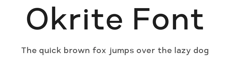 Okrite Font by Say Studio — Display Font