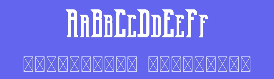 Old Excalibur Typeface by edricstudio — Serif Font — thumbnail 3