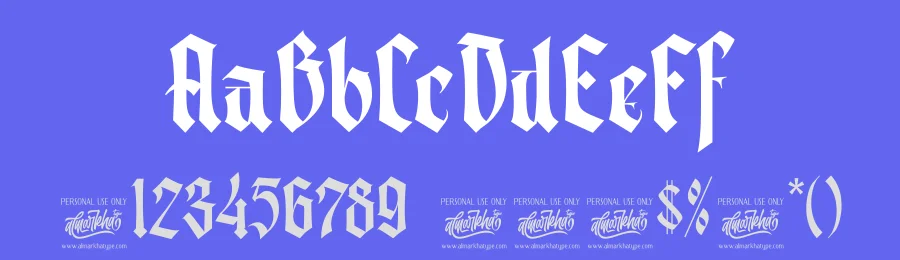 Olde Soul Font by Almarkhatype — Display Font — thumbnail 3