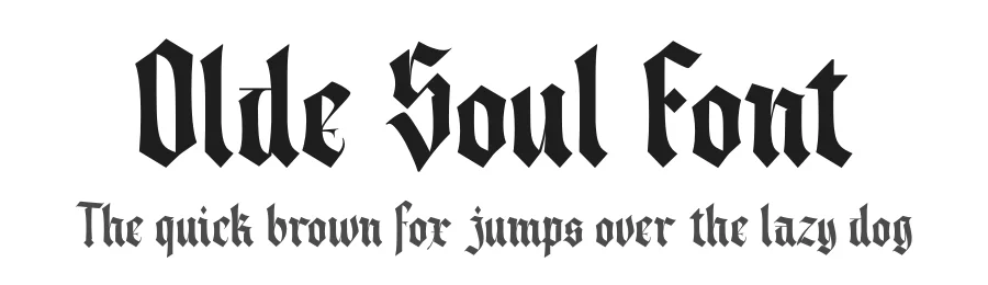 Olde Soul Font by Almarkhatype — Display Font