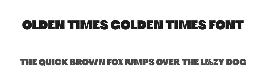 Olden Times Golden Times Font by Suolahti Type — Display Font
