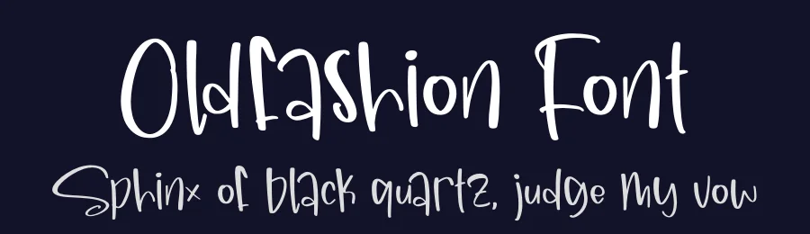 Oldfashion Font by letterfabric — Script Handwritten Font — thumbnail 2
