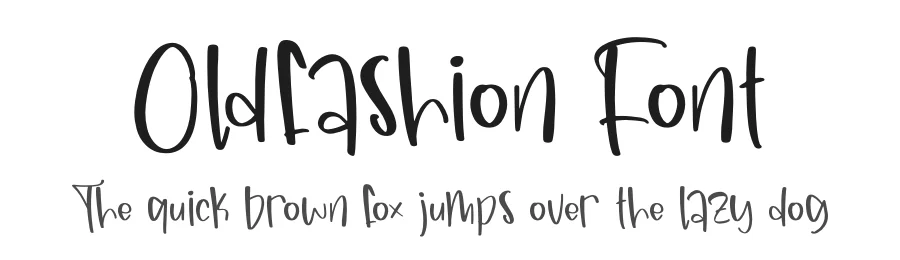 Oldfashion Font by letterfabric — Script Handwritten Font